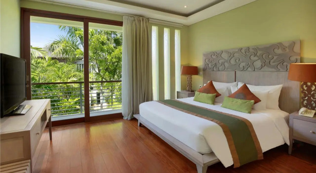 Вилла c 1 комнатой с балконом и с красивым видом из окна Kampoeng Villa Bali