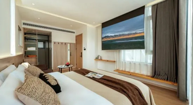 Двухместный люкс с видом на горы Dali Star Ripple Inn (Erhai Ecological Corridor)
