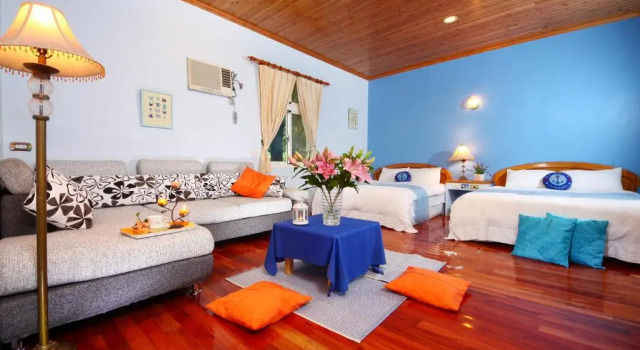Четырёхместный номер Standard Zhen Shan Zhuang B&B