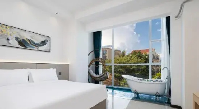 Люкс Deluxe с 2 комнатами Cloud Residence Hotel (Sanya Phoenix Airport)