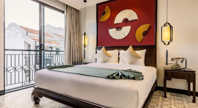 Двухместный номер Deluxe с видом на бассейн Laluna Hoi An Riverside Hotel & Spa