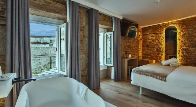 Двухместный номер Superior Hotel Plaza Obradoiro by Bossh! Hotels