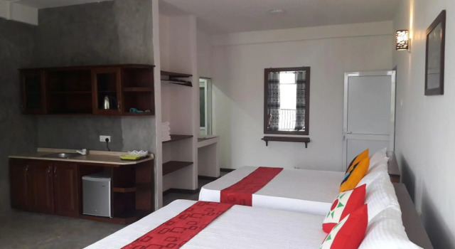 Трёхместный номер Deluxe c 1 комнатой с балконом Ella Mansion
