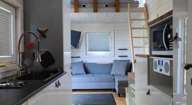 Tiny House in Ruhiger Alleinlage am Naturteich, Prenota Appartamento Hotel a Sassonia con parcheggio, Parcheggio