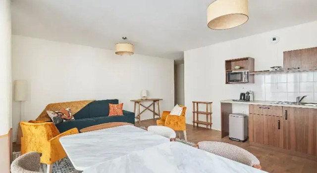 Апартаменты с 2 комнатами с балконом Apparthôtel - Paris Levallois Maurice Ravel