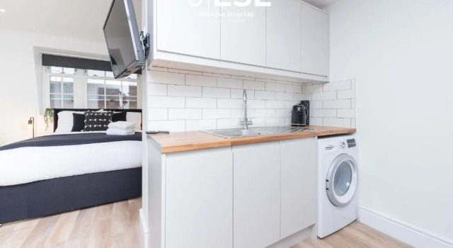 Studio 3, Top Floor Town Centre Apartment, Забронировать Апартаменты/квартира Апартаменты Шрусбери, рядом с St.Chads Church, Апартаменты/квартира