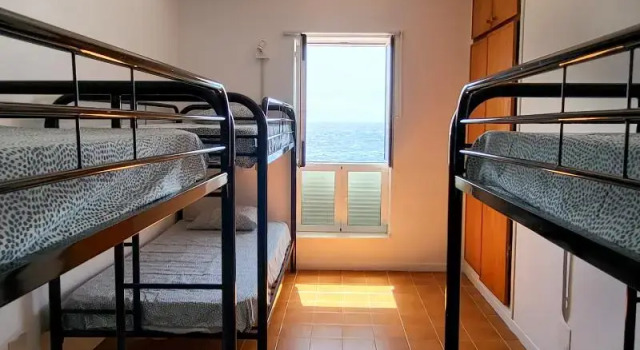 Кровать в общем номере Las Eras Nest Hostel