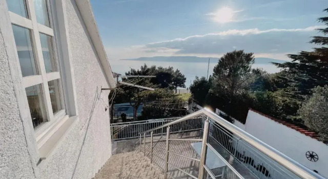 Студия с балконом и с видом на море Apartments Zoričić
