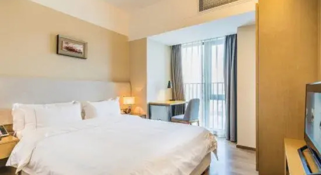 Люкс Superior с 2 комнатами с балконом и с панорамным видом Youhe Service Apartment (Foshan Nanhai Avenue Beiguicheng Metro Station)