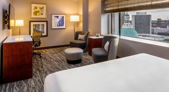 Двухместный номер Deluxe Hyatt Regency Saint Louis at The Arch