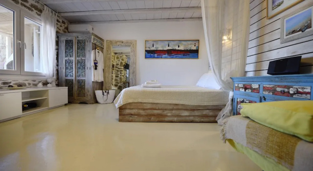 Villa Princess 6 private Pool Panormos, Забронировать Вилла Отели Панормос-Миконоса с бассейном, рядом с пляж Агиос Состис, Бассейн