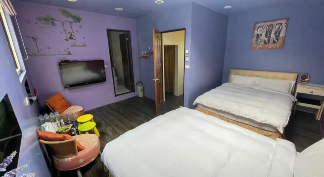 Четырёхместный номер Standard Jiao Xi Yi Dou Hot Spring B&B(礁溪伊豆溫泉民宿)