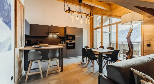 Апартаменты Apartment with view of the village and the mountains - Les houches