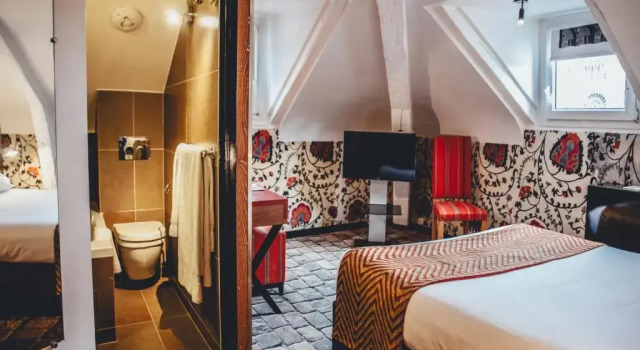 Двухместный номер Standard с красивым видом из окна Hotel Le Notre Dame Saint Michel