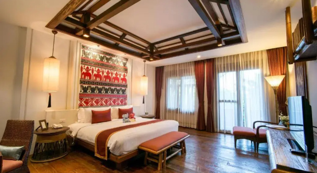 Двухместный номер Deluxe Sibsan Luxury Hotel Rimping