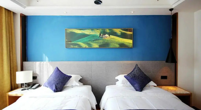 Двухместный номер Deluxe Lanmei Boutique Hotel Xinyuan Branch Lanzhou