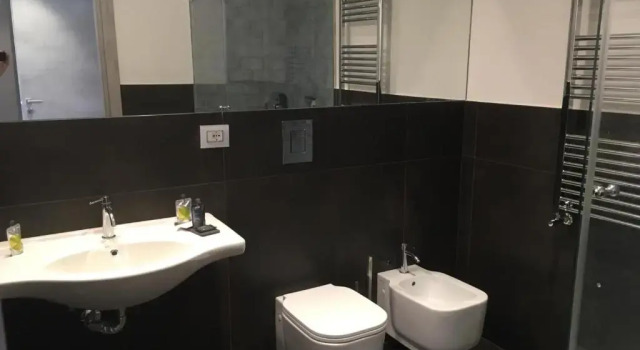 Двухместный номер Deluxe с балконом и с видом на море Specchio di Parthenope B&B