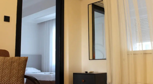 Семейные апартаменты с 2 комнатами с балконом Tasan Apart Otel