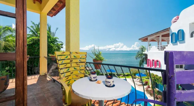 Одноместный номер Economy c 1 комнатой с видом на море Villas Jardin Del Mar