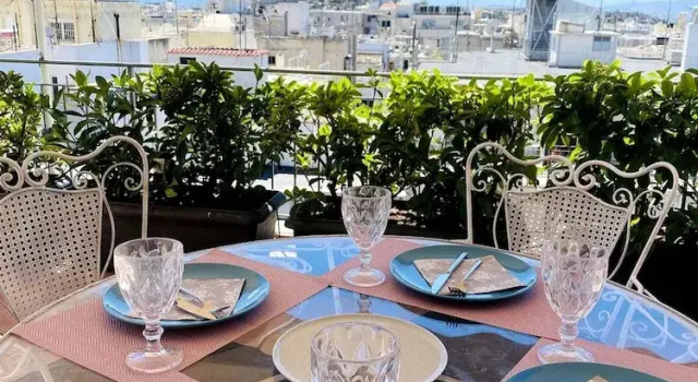 Апартаменты 200mbps Wifi - Penthouse With Acropolis View