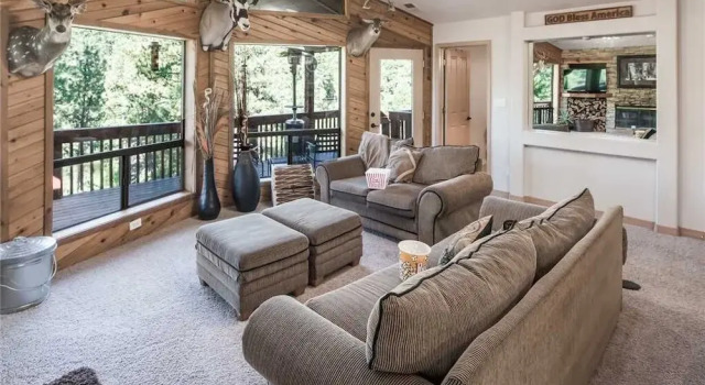 A River Runs Through It - Three Bedroom Cabin with Hot Tub, Varaa Hotelli Ruidoso New Mexico