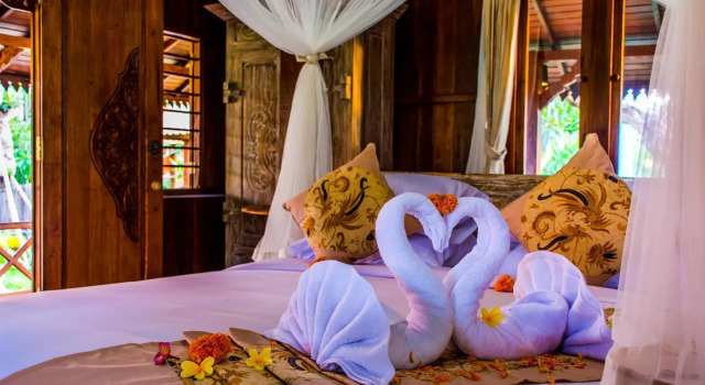 Villa Lestaru Ubud, Забронировать Вилла Коттеджи провинции Бали, Коттедж