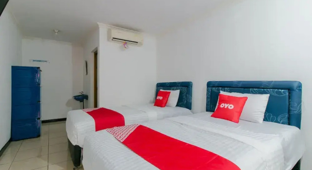 Deluxe Dvoulůžkový s manželskou postelí pokoj OYO 1866 Amazon Homestay Syariah