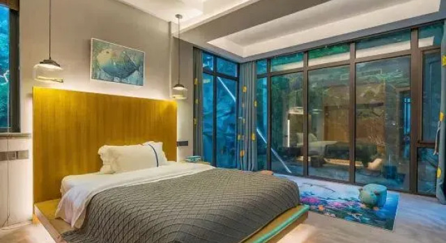 Кровать в общем номере Xilange Guesthouse