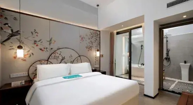 Люкс Guangzhou Shijianxiangjing Qixidi Tianxiangli Hotel