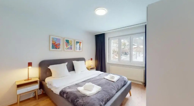 Contemporary and cosy 2 bedroom apartment, Забронировать Апартаменты/квартира Апартаменты Лейкербад, рядом с Горнолыжный подъемник Геммибан, Апартаменты/квартира