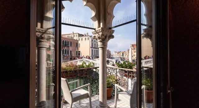 Двухместный номер Superior с балконом Palazzina Veneziana