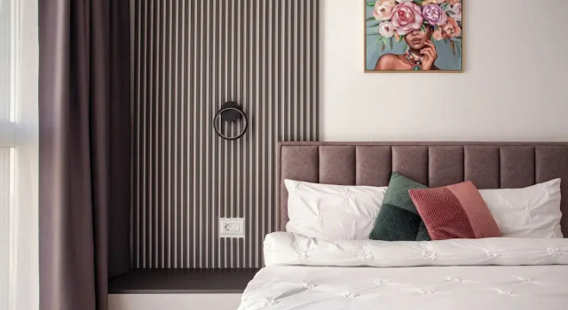 Апартаменты Deluxe с 2 комнатами с балконом ARI - AFI Mall Luxurious Apartments