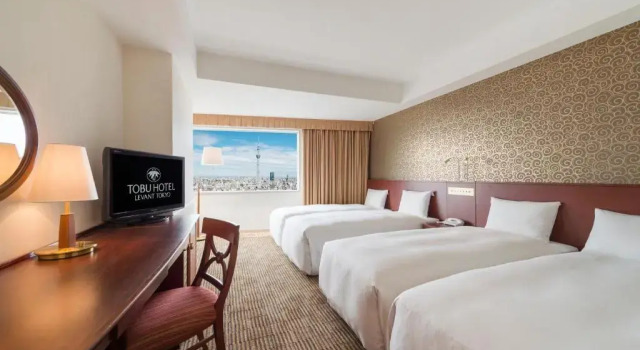 Четырёхместный номер Tobu Hotel Levant Tokyo
