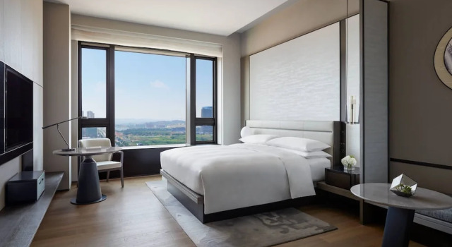 Двухместный номер Guest с видом на город Wuhan Marriott Hotel Optics Valley