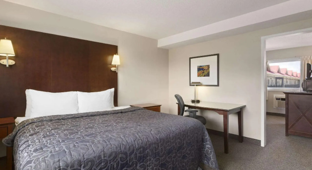 1 hálószoba kétágyas lakosztály Saskatoon Thriftlodge