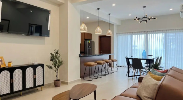 Апартаменты Comfort с балконом и с частичным видом на океан Makeva Condos, Near Malecon