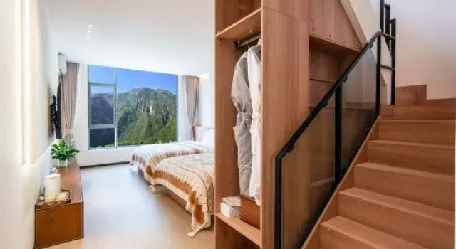 Семейный люкс Дуплекс Jiuzhaigou Jingyi Shanju Homestay