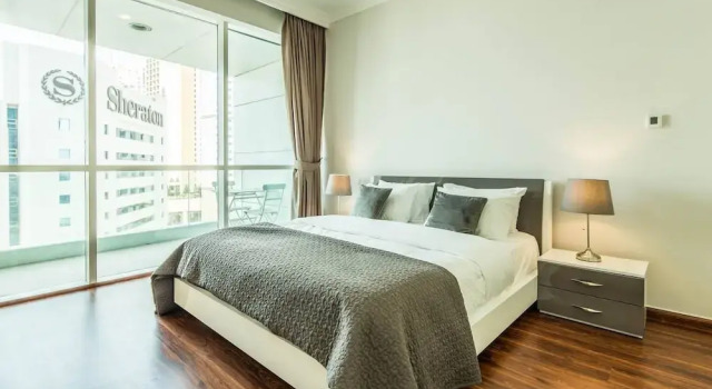 Upscale 1BR - Sea Views - Direct Beach Access!, Забронировать Апартаменты/квартира Апартаменты Эмирата Дубая, рядом с Dubai Marina Yacht Club, Апартаменты/квартира
