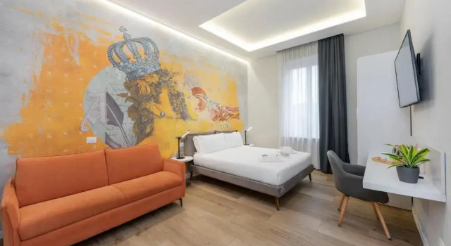 Двухместный номер Deluxe B-STAY Via Milano 52