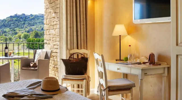 Двухместный номер Standard Hôtel Carcarille Restaurant Le C