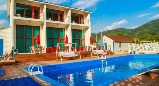 Hongcheon Siesta Sueno Pension, Boek Hotel Hotels in Gangwon-Do met parkeren, Parkeren