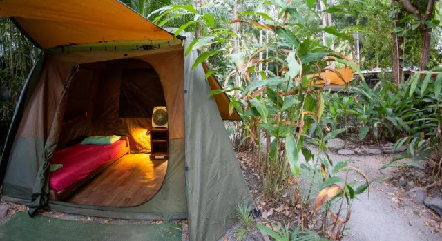 Тент Dougies Backpackers Resort