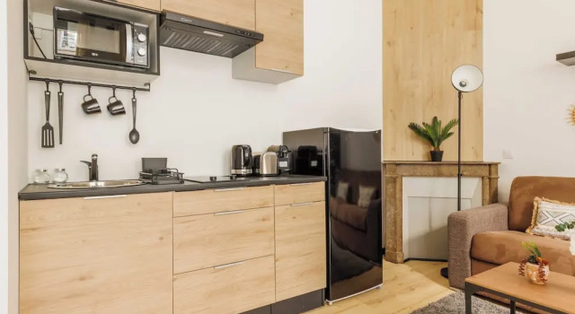 Апартаменты Peaceful Studio - 2P - Buttes-chaumont