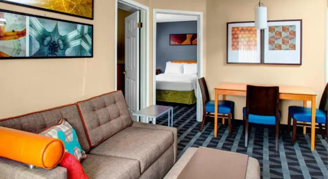 Люкс с 2 комнатами TownePlace Suites Fresno
