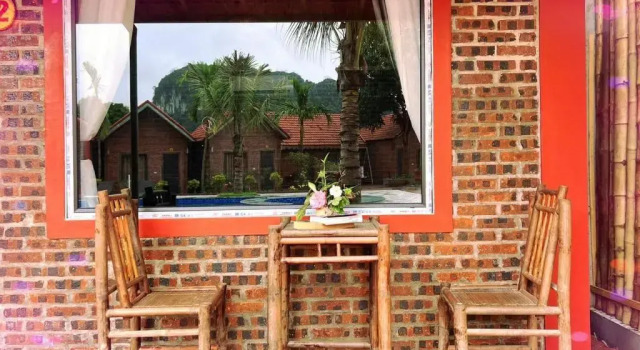 Семейный номер Standard с видом на сад Tam Coc Green Garden Bungalow