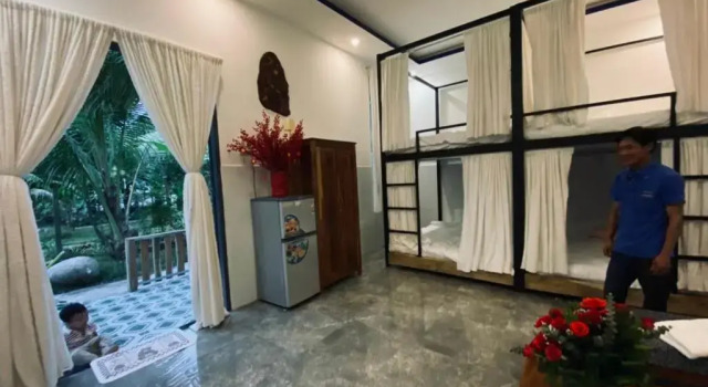 Семейный номер Standard с балконом Hoang Phuc Hotel