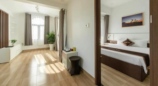 Семейный люкс с балконом Heaven Villa Hotel Nha Trang