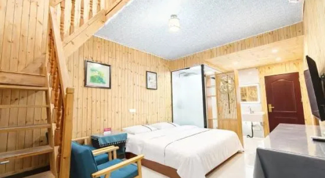 Люкс Deluxe Дуплекс Qingmuchuan Yuelai Youxuan Hotel
