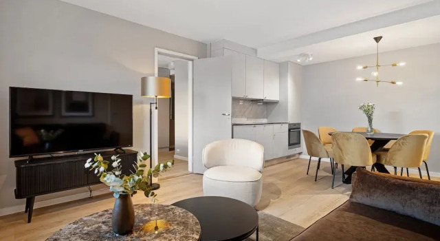 Апартаменты Superior с 3 комнатами Bjørvika Apartments - Sirkus Renaa
