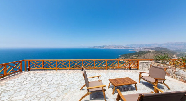 Полулюкс с балконом и с видом на море Santa Oliva Suites